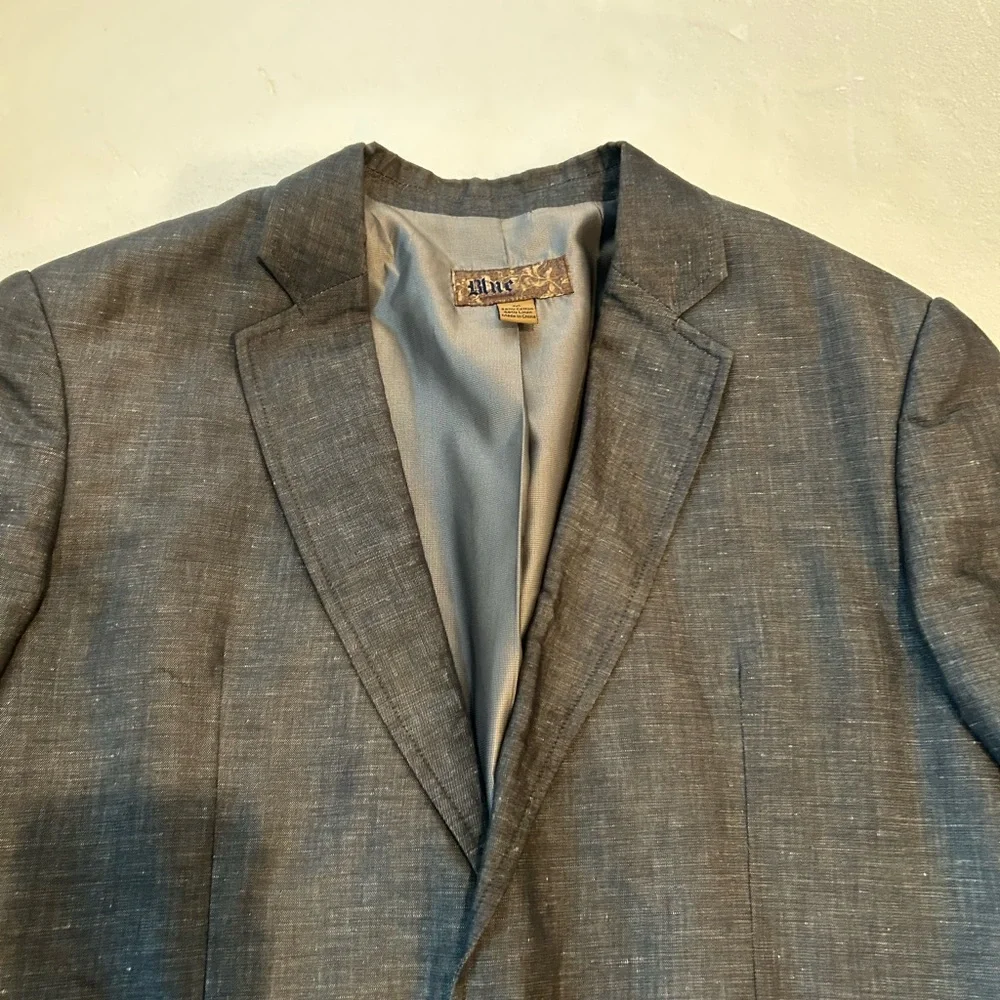 Pronto Uomo gray blazer suit jacket 2 button